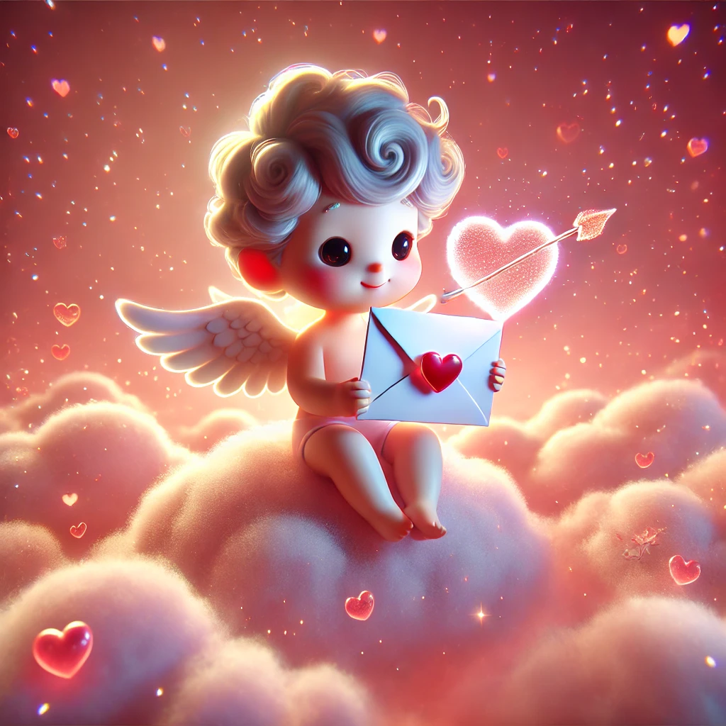 Heart hot air balloon